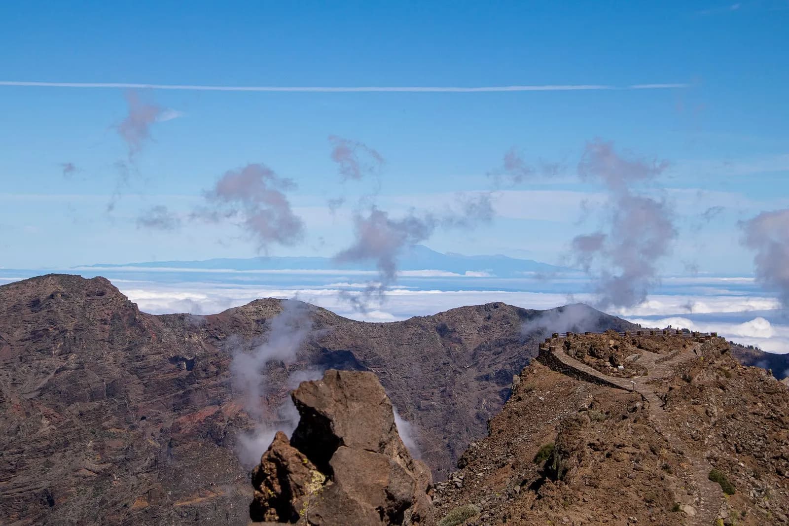 Paysage volcanique de La Palma