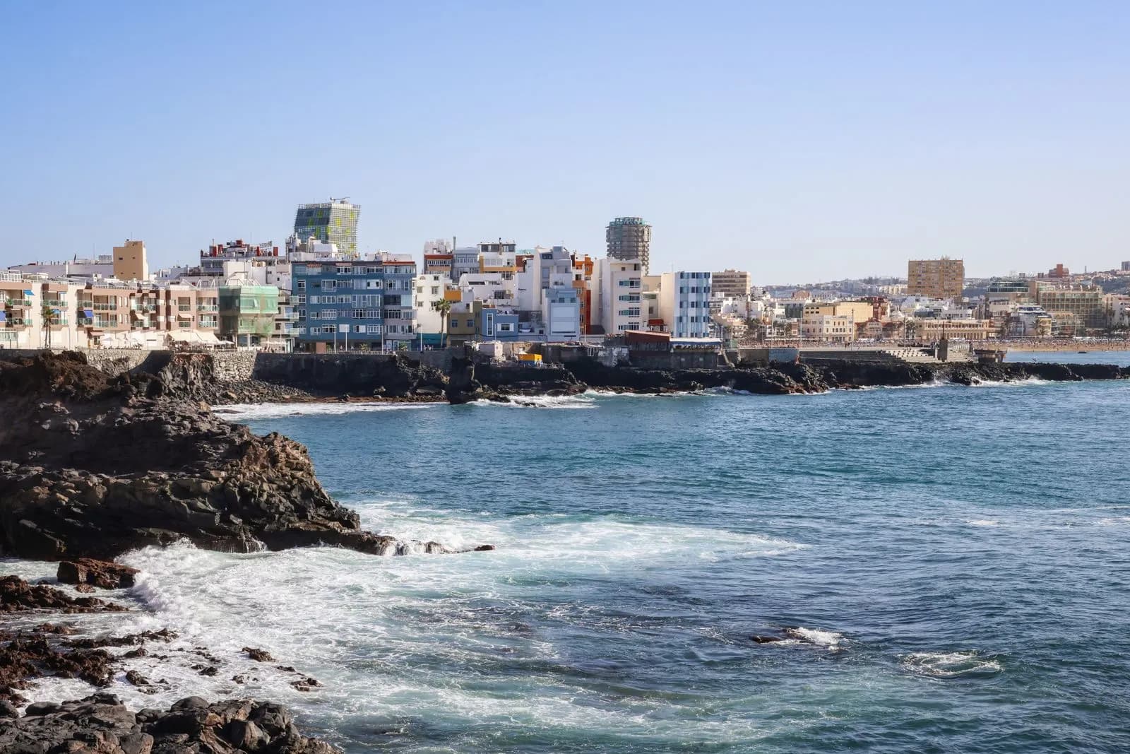 Front de mer de Las Palmas de Gran Canaria
